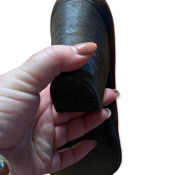 Paul Green | Aubrey Leather Zip Ankle Boots 7 - Picture 6 of 11